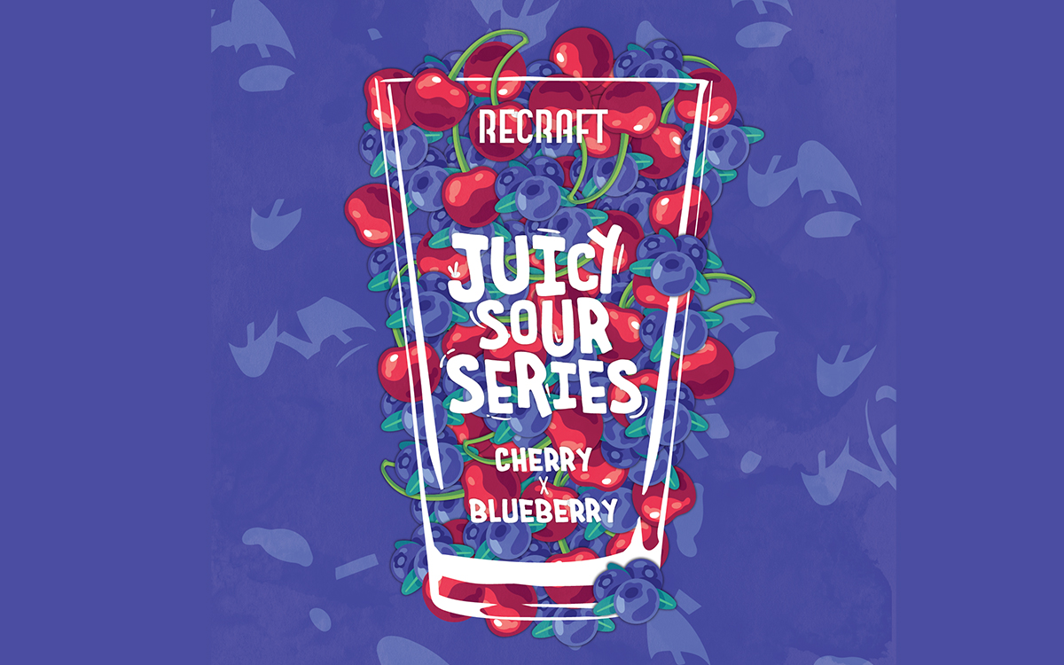 JUICY SOUR SERIES CHERRY X BLUEBERRY