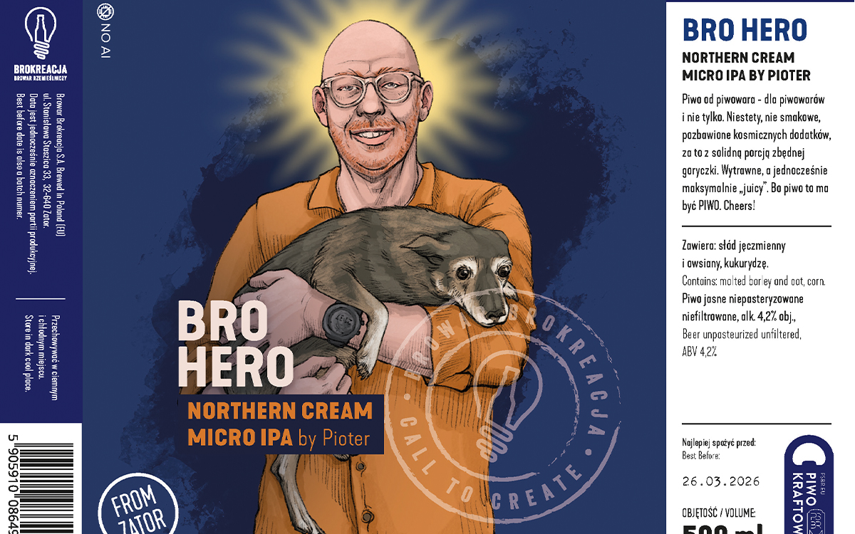 Bro Hero Northern Cream IPA