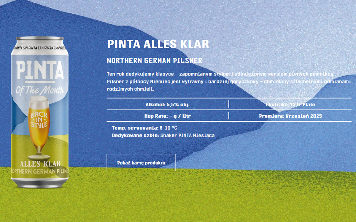 PINTA Alles Klar