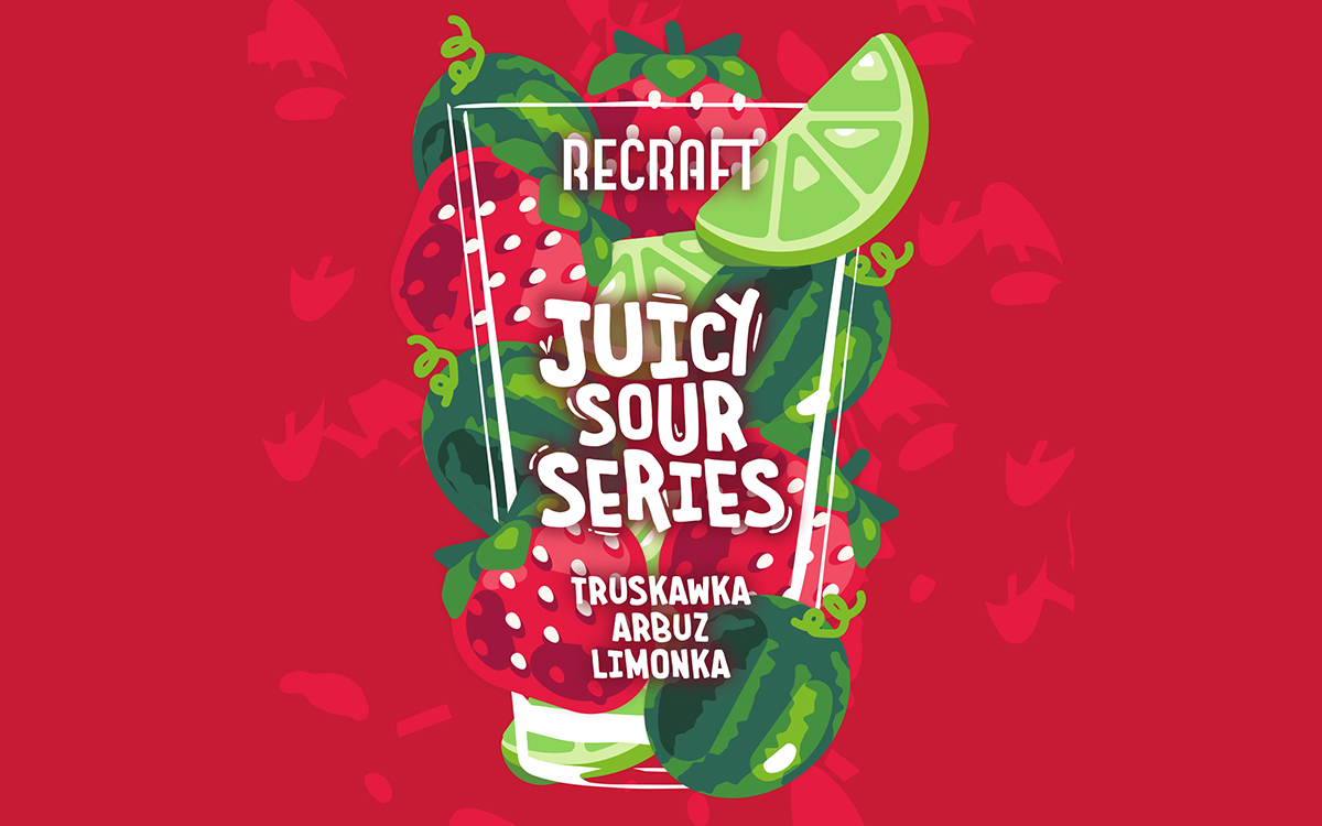 Juicy Sour Truskawka
